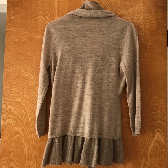 Anthropologie Light Brown Sweater - Picture 2 of 2